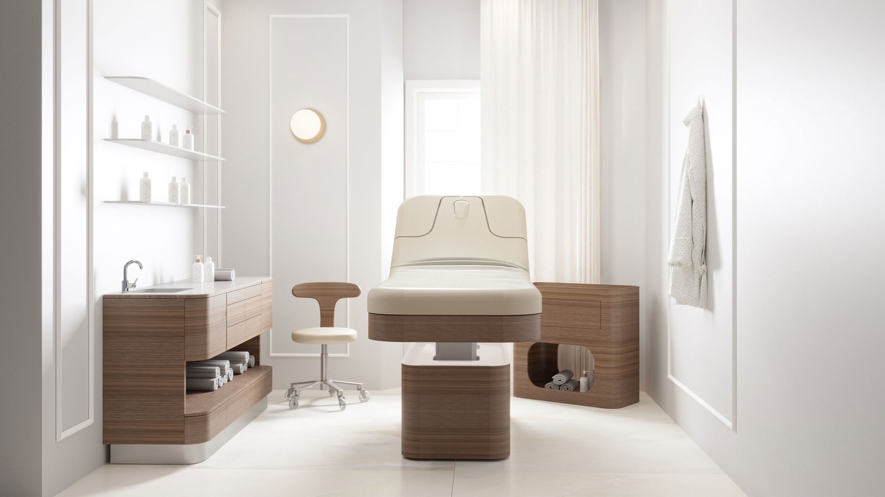 Arredamento professionale per centri estetici Beauty Progress